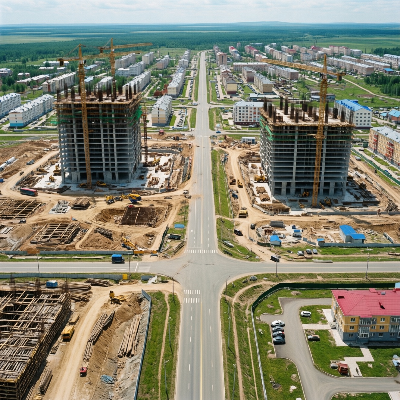 Актуальные стройки и инфраструктурные проекты Амурской области: что меняется в городах и районах
